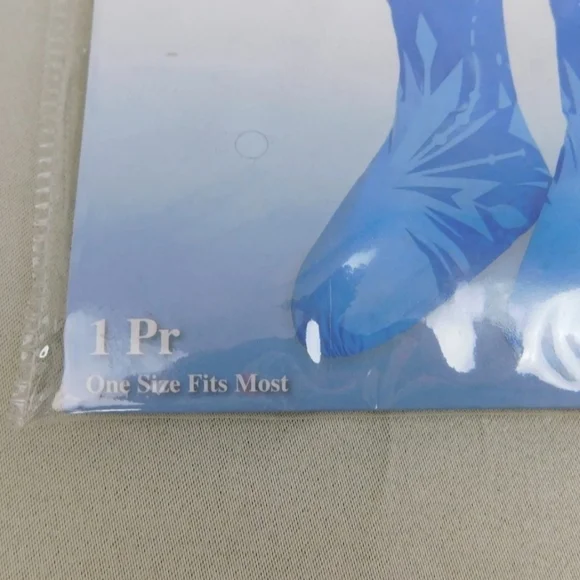 NWT Disney Frozen 2 Queen Elsa Boot Covers Child One Size Halloween Cosplay New - Picture 5 of 5